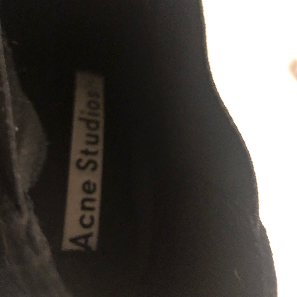 Classic Acne Suede Boots in New Condition - Picture 5 of 9